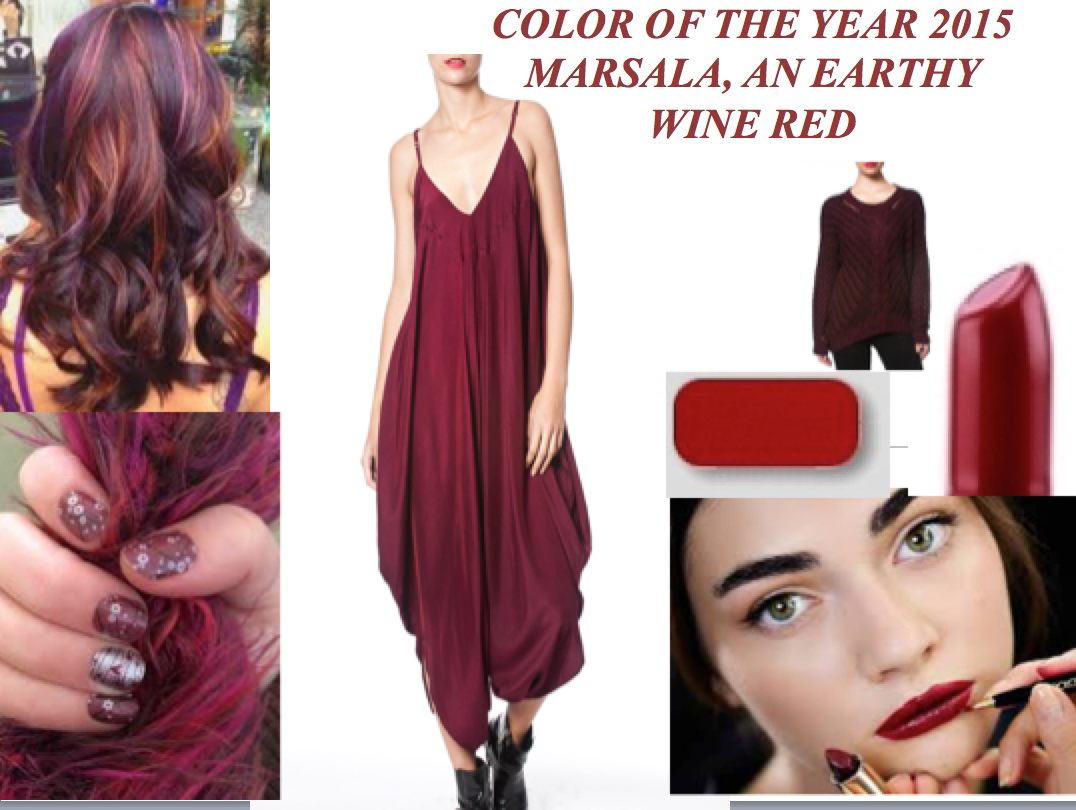 Red, Red, Wine...MARSALA-2015 Color of the Year