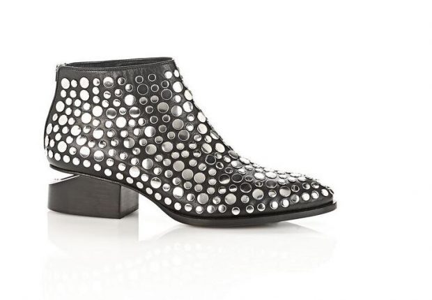 womens studded bootie